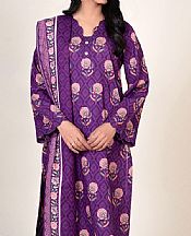 Kayseria Purple Khaddar Suit- Pakistani Winter Clothing