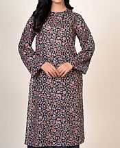 Kayseria Navy Khaddar Suit (2 Pcs)- Pakistani Winter Dress
