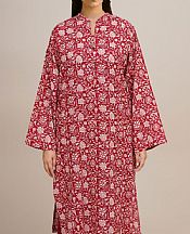 Kayseria Red Khaddar Suit (2 Pcs)- Pakistani Winter Clothing