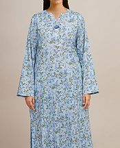 Kayseria Sky Blue Khaddar Suit (2 Pcs)- Pakistani Winter Clothing