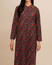 Kayseria Black Khaddar Suit (2 Pcs)- Pakistani Winter Dress