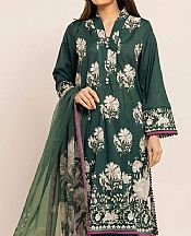 Khaadi Green Cambric Suit