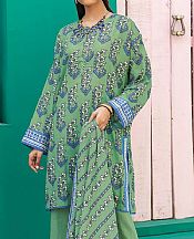 Khaadi Pastel Green Cambric Suit- Pakistani Lawn Dress