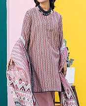 Khaadi Tea Pink Lawn Suit- Pakistani Lawn Dress