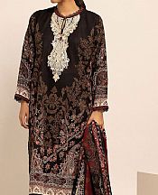Khaadi Onyx Khaddar Suit- Pakistani Winter Clothing