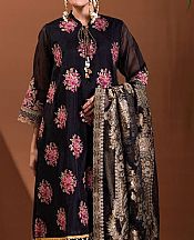 Khaadi Black Slub Suit- Pakistani Winter Dress