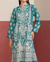 Khaadi Hippie Blue Lawn Suit (2 pcs)- Pakistani Designer Lawn Suits
