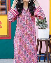 Khaadi Baby Pink Cambric Suit (2 Pcs)- Pakistani Lawn Dress