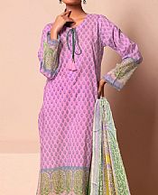Orchid Pink Lawn Suit (2 Pcs)- Pakistani Designer Lawn Dress