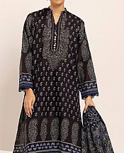 Khaadi Black Khaddar Suit (2 Pcs)- Pakistani Winter Clothing