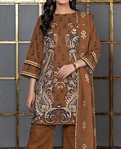 Khas Brown Khaddar Suit- Pakistani Winter Clothing