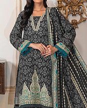 Khas Black/Grey Khaddar Suit- Pakistani Winter Clothing