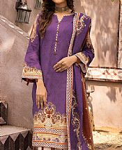 Khas Purple Khaddar Suit- Pakistani Winter Dress