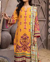 Khas Orange Khaddar Suit- Pakistani Winter Dress