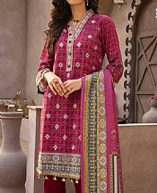 Khas Crimson Khaddar Suit- Pakistani Winter Clothing
