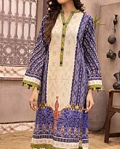 Khas Off-white Khaddar Suit (2 Pcs)- Pakistani Winter Dress