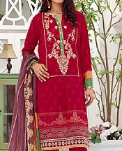Scarlet Lawn Suit