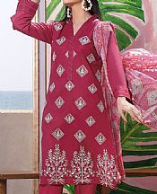 Khas  Crimson Lawn Suit- Pakistani Designer Lawn Suits