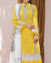 Khas Yellow Khaddar Suit- Pakistani Winter Dress