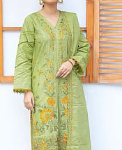 Khas Pastel Green Khaddar Suit- Pakistani Winter Clothing