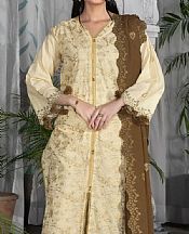Khas Ivory Khaddar Suit- Pakistani Winter Dress