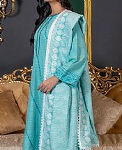 Khas Light Turquoise Khaddar Suit- Pakistani Winter Clothing