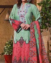 Emerald Green Khaddar Suit- Pakistani Winter Dress