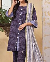 Khas Purple Taupe Khaddar Suit- Pakistani Winter Dress