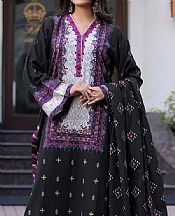 Khas Black Khaddar Suit- Pakistani Winter Dress