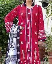 Khas Hot Pink Khaddar Suit- Pakistani Winter Dress