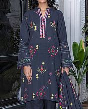 Khas Charcoal Grey Khaddar Suit- Pakistani Winter Dress