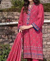 Khas Radical Red Khaddar Suit- Pakistani Winter Clothing