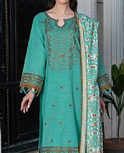 Khas Light Sea Green Khaddar Suit- Pakistani Winter Clothing