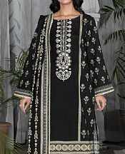 Khas Black Khaddar Suit- Pakistani Winter Dress