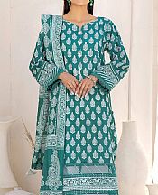 Khas Teal Lawn Suit- Pakistani Lawn Dress