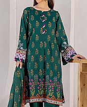 Khas Dark Teal Lawn Suit- Pakistani Lawn Dress