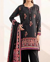 Khas Black Lawn Suit- Pakistani Designer Lawn Suits