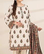 Khas Beige Lawn Suit- Pakistani Designer Lawn Suits