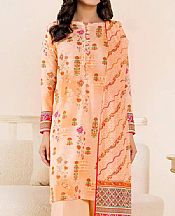Khas Peach Lawn Suit- Pakistani Designer Lawn Suits