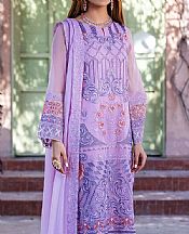 Pale Purple Chiffon Suit- Pakistani Designer Chiffon Suit