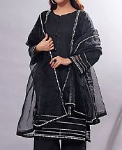 Khas Black Lawn Suit (2 Pcs)- Pakistani Lawn Dress