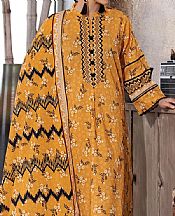 Khas Cadmium Orange Lawn Suit (2 pcs)- Pakistani Lawn Dress
