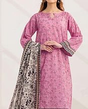 Khas Faded Pink Lawn Suit (2 pcs)- Pakistani Designer Lawn Suits