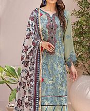Khas Pistachio Cambric Suit- Pakistani Winter Dress