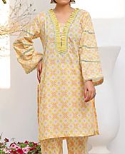 Khas Apricot Lawn Suit (2 pcs)- Pakistani Lawn Dress