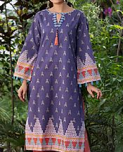 Khas Dark Lavender Lawn Suit (2 pcs)- Pakistani Lawn Dress