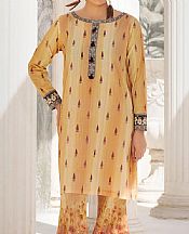 Khas Fawn Lawn Suit (2 pcs)- Pakistani Designer Lawn Suits