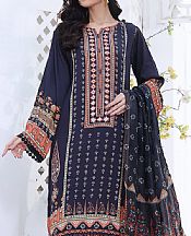 Khas Navy Blue Kotail Suit- Pakistani Winter Dress
