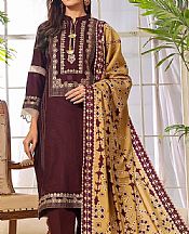 Khas Cocoa Bean Jacquard Suit- Pakistani Winter Dress