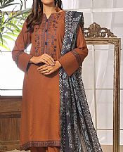 Brown Jacquard Suit